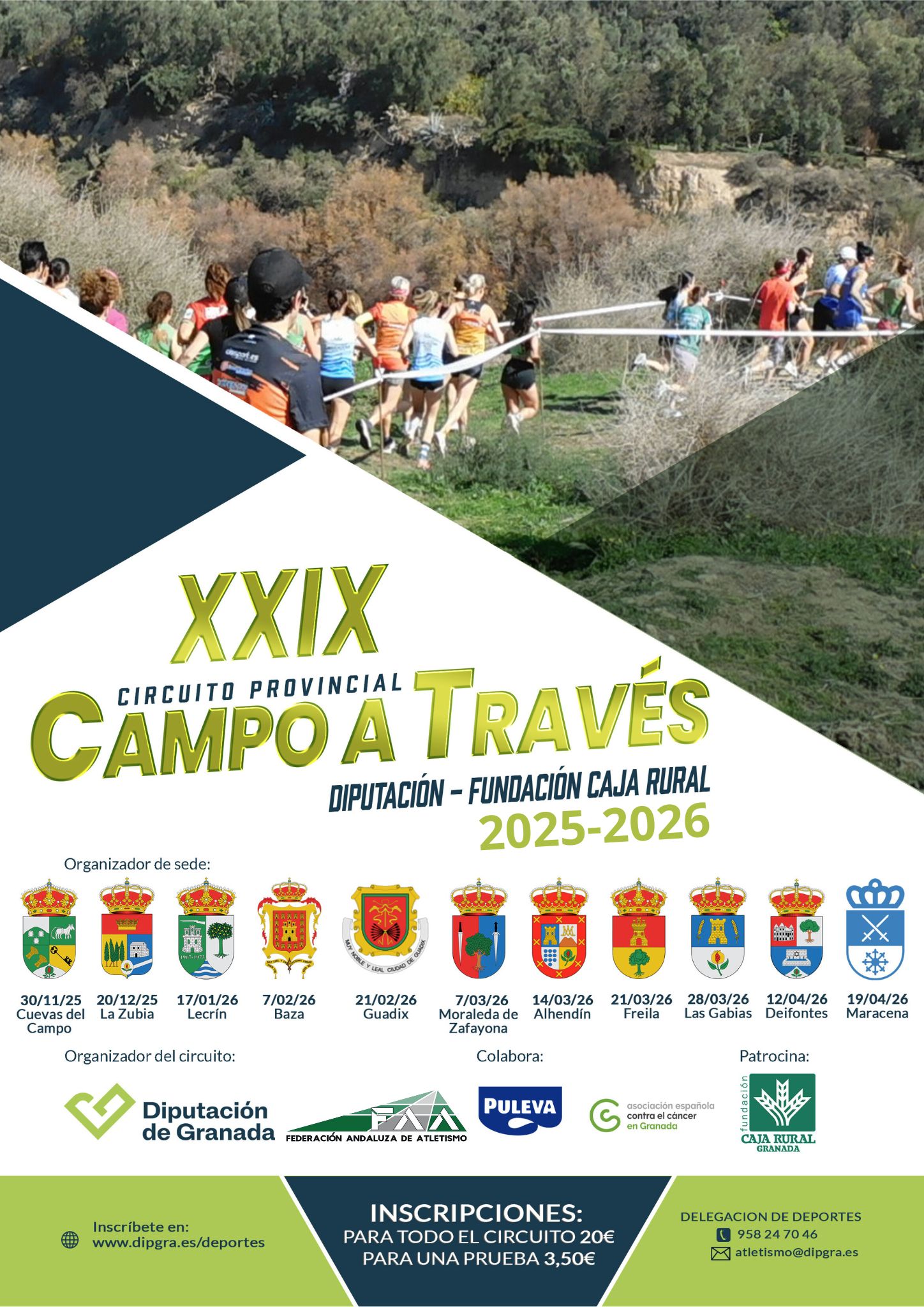 Circuito Provincial Campo a Través Granada