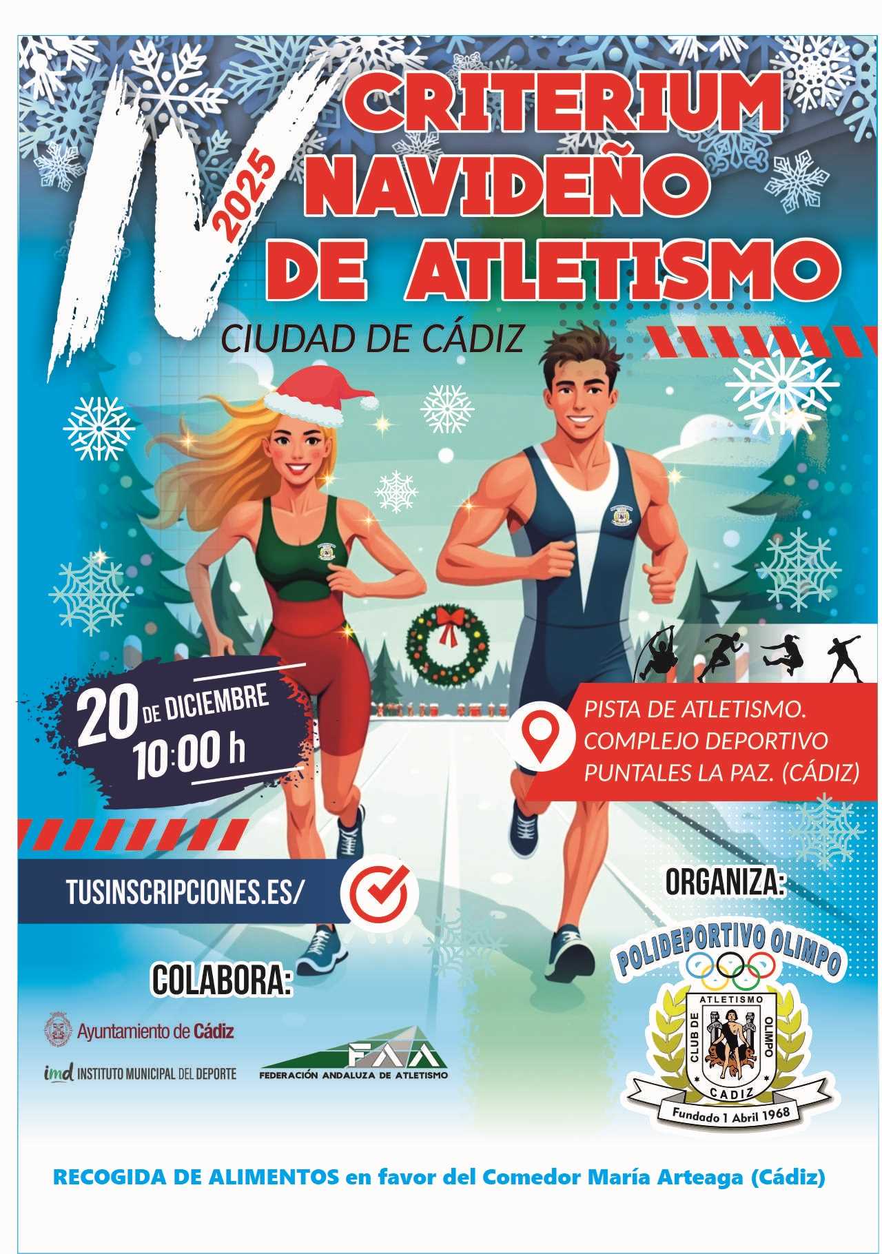 Criterium Navideño de Atletismo Ciudad de Cádiz