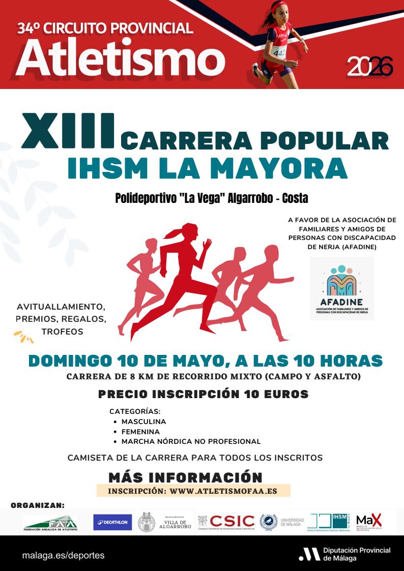 Carrera Popular IHSM la Mayora-Algarrobo
