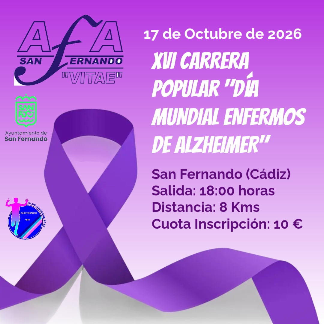 Carrera Popular Nocturna Día Mundial Enfermos de Alzheimer