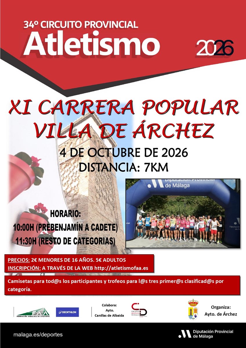 Carrera Popular Villa de Árchez