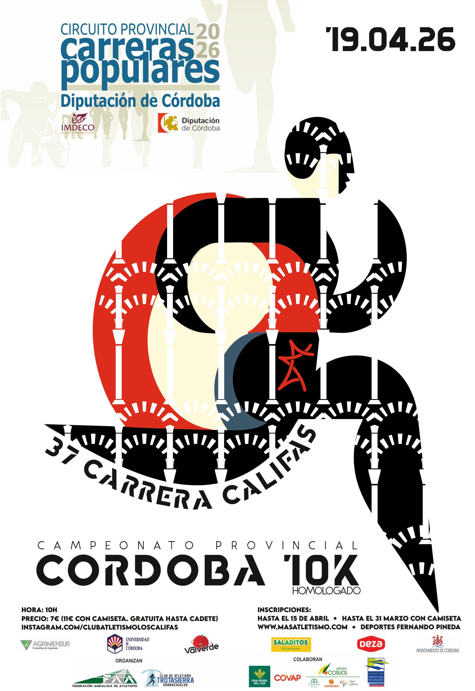 Carrera 10K Califas Córdoba