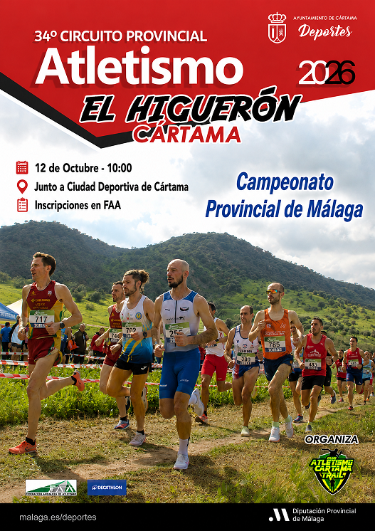Campo a Través Cártama El Higuerón - Cto. Provincial Individual y Clubes