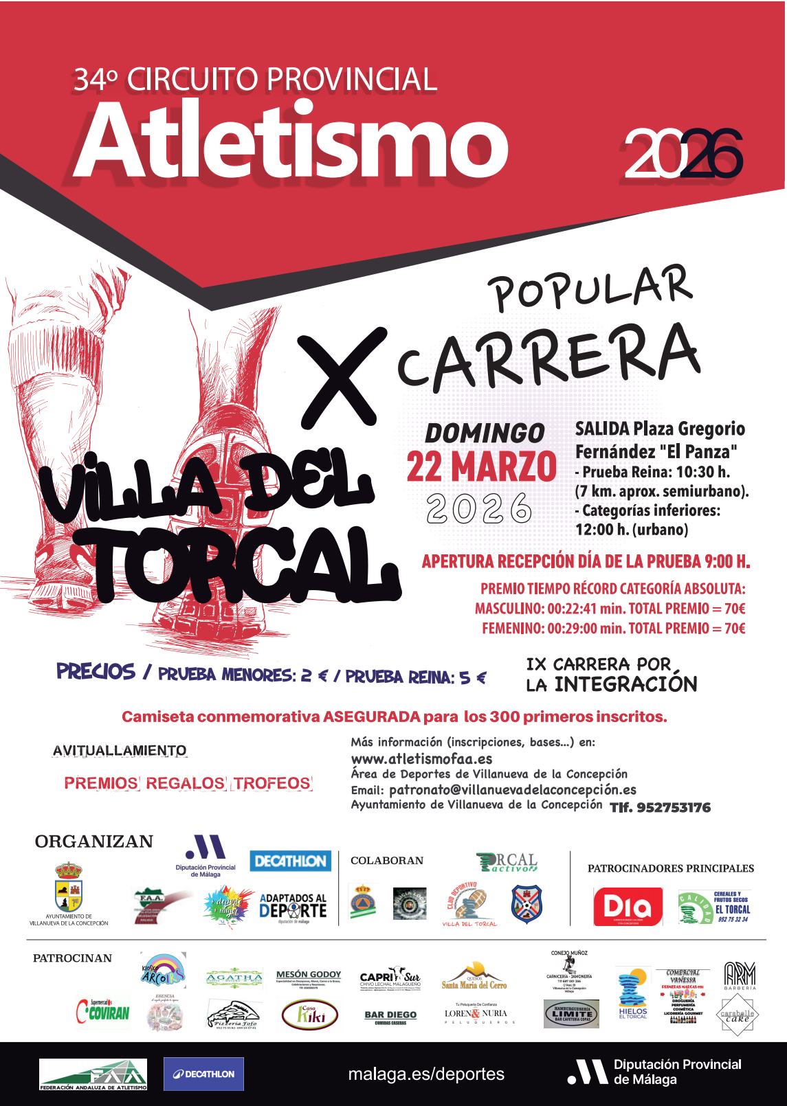 Carrera Popular Villa del Torcal