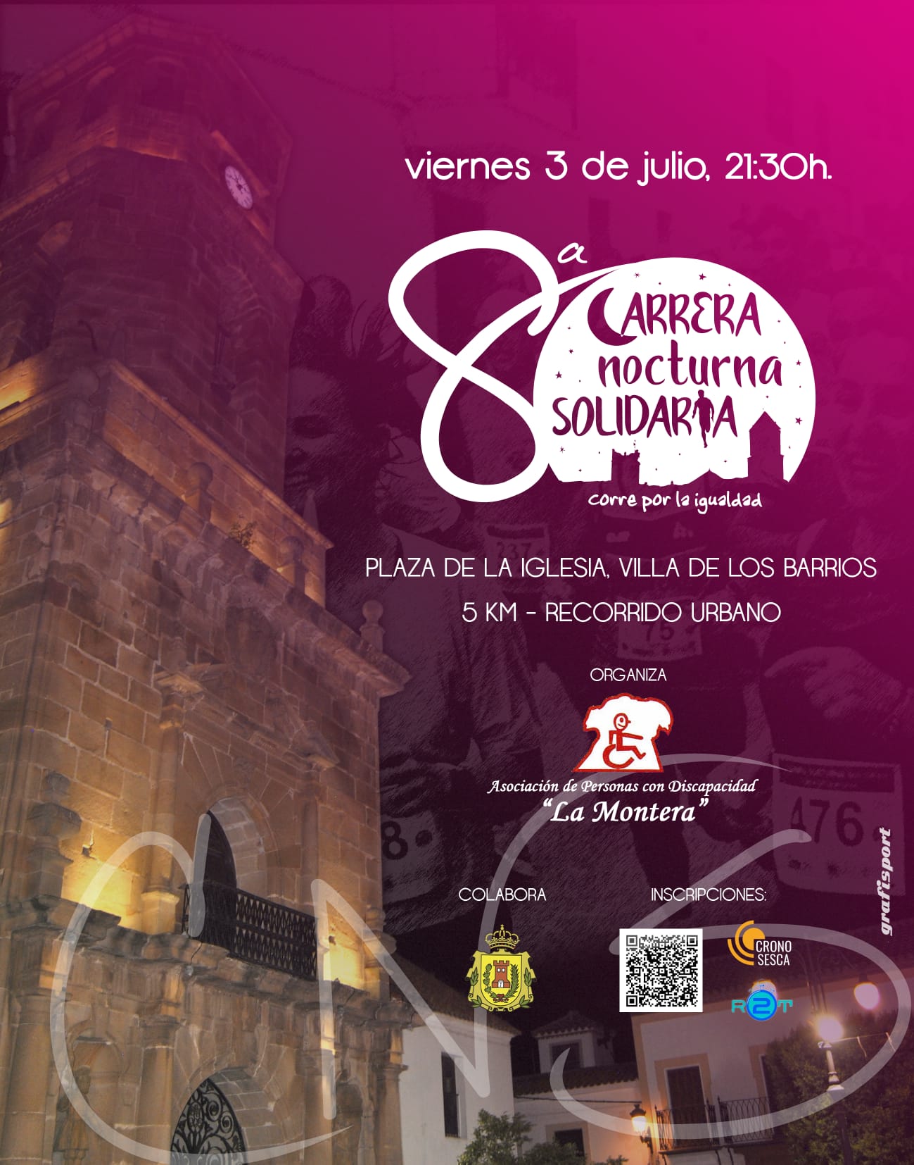 Carrera Nocturna Solidaria Corre por la Igualdad