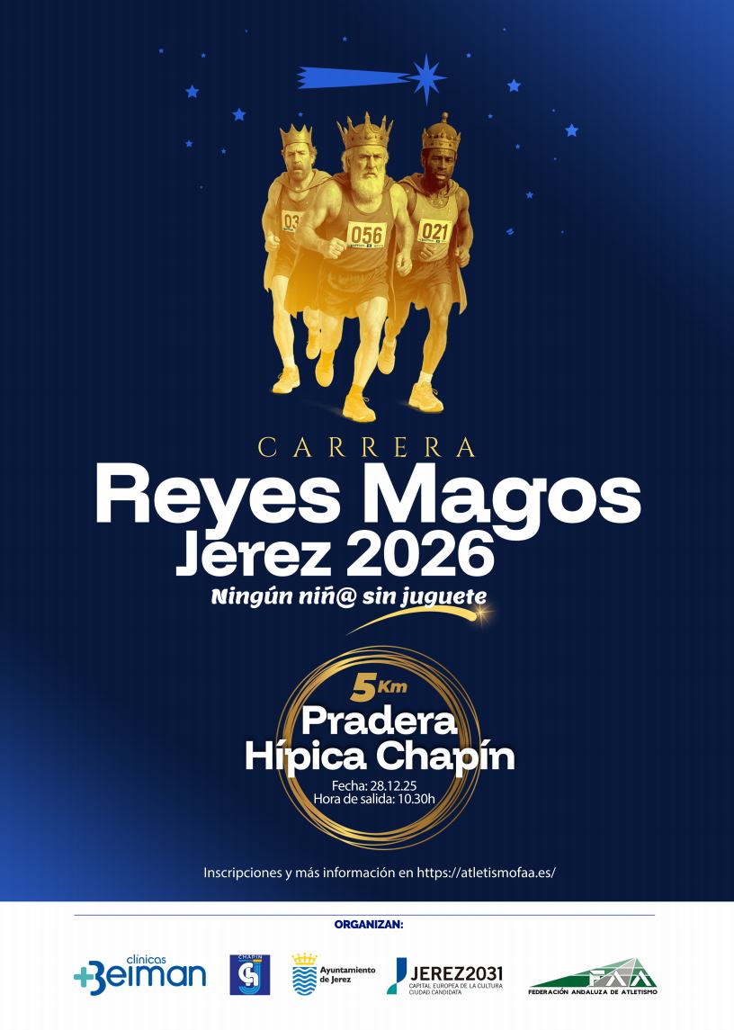 Carrera Reyes Magos Jerez "Ningún niño sin juguete"