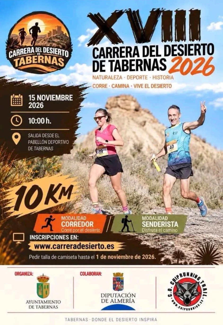 Carrera del desierto de Tabernas