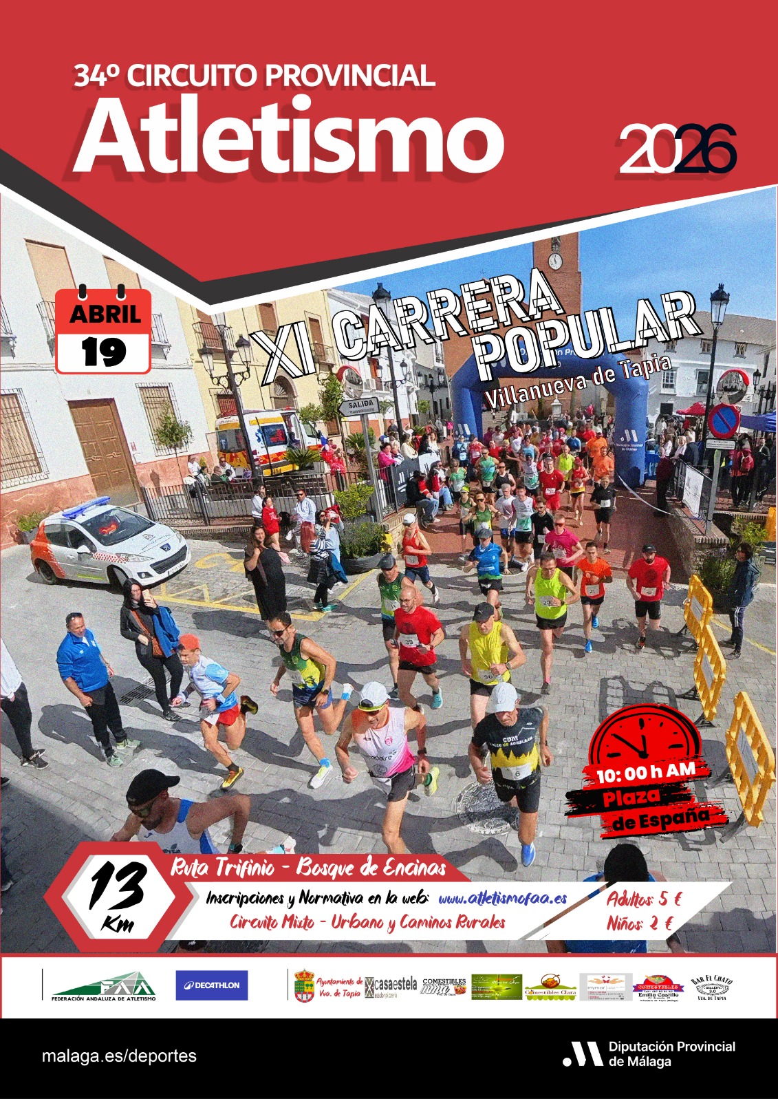 Carrera Popular Villanueva de Tapia